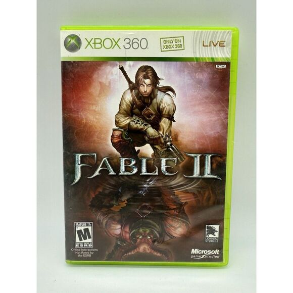 Fable 2‎ (Xbox 360, 2018) Game And Case, No Manual Tested - Picture 1 of 3